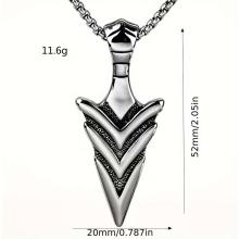 Arrowhead Necklace from stainless steel